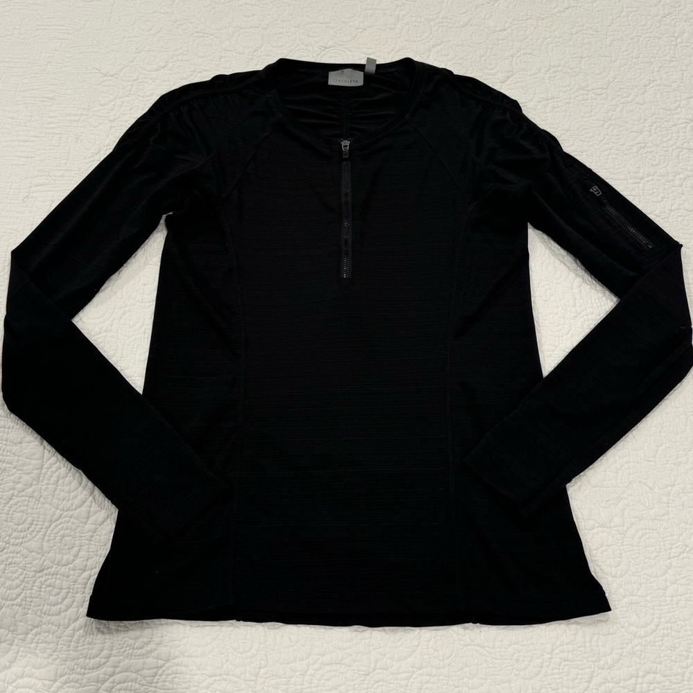 Athleta swim/exercise shirt size small
